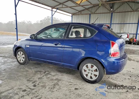 2010 Hyundai Accent Blue z USA, uszkodzony, nr VIN KMHCM3AC8AU169149